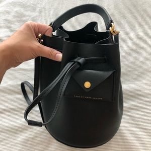 Marc by Marc Jacobs Metropoli Leather Bucket Bag